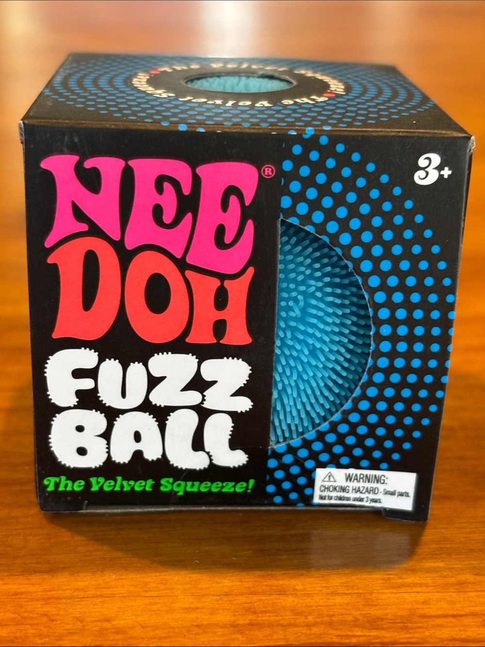 NEW NEEDOH FUZZ BALL The Velvet Squeeze Squishy Schylling Viral Squishie Toy😮